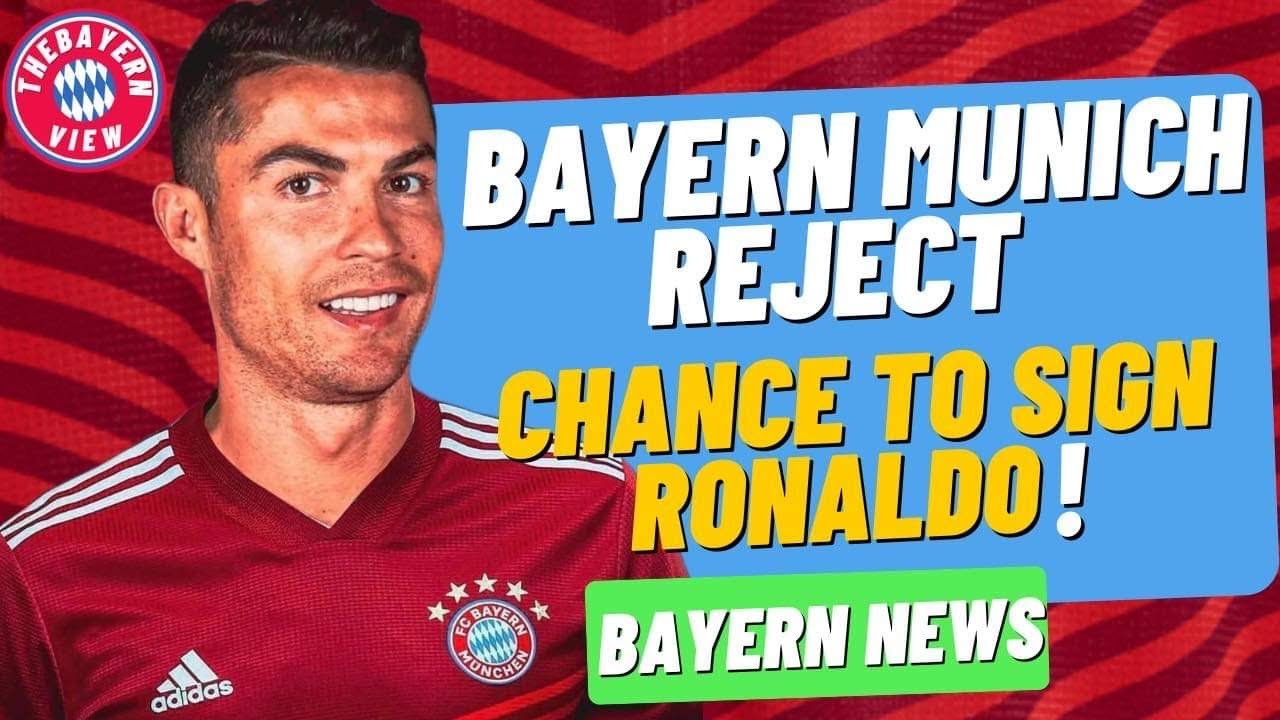 Cristiano Ronaldo was offered to FC Bayern Munich!! - Bayern Munich transfer news