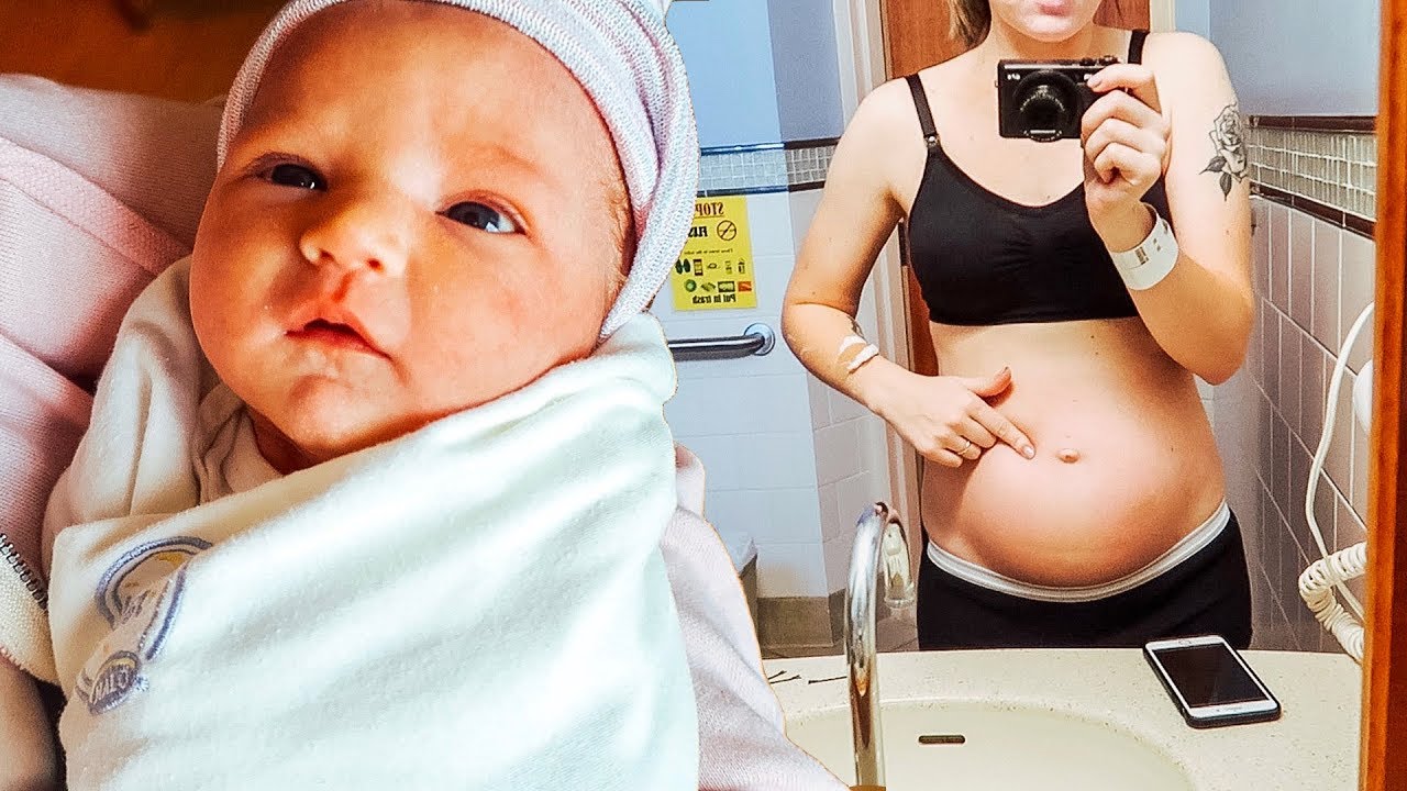 24 часа после рождения! Второй день в больнице с новорожденным.