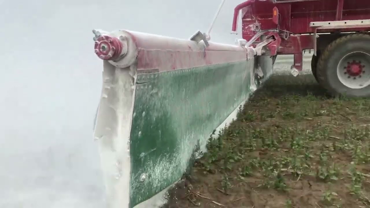 Calmit SK - vápnenie suchým sádrovcom v AT Dunaj