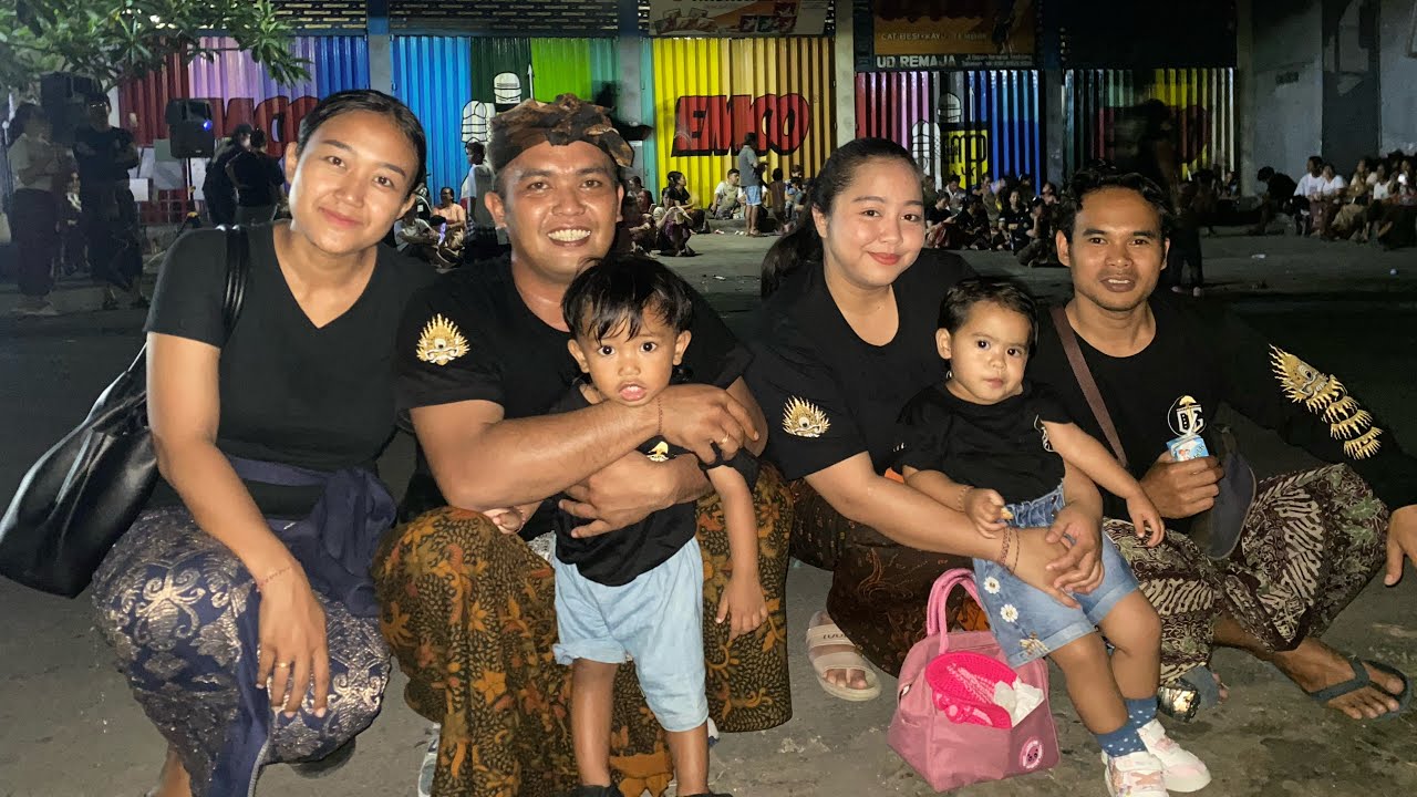 Parade Ogoh-ogoh Pengerupukan Çaka 1947 Banjar Celagi Denbantas Tabanan