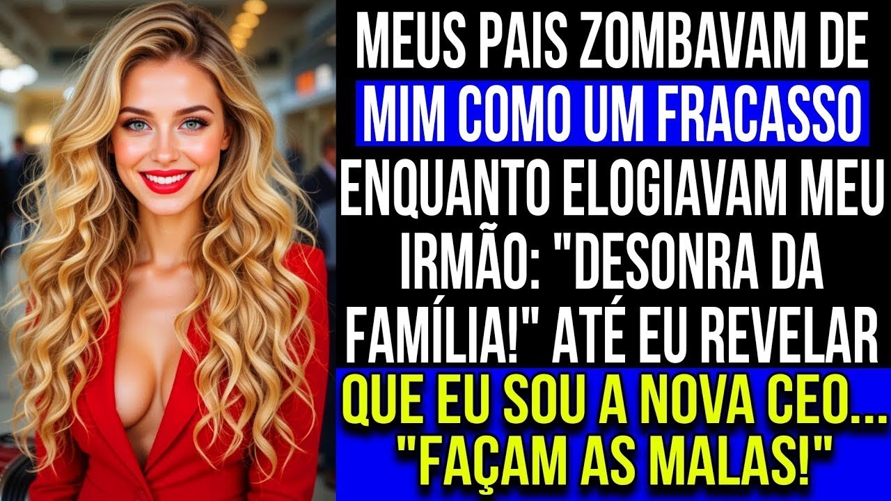 Meus pais zombavam de mim como um fracasso enquanto elogiavam meu irmão   até revelar que o CEO