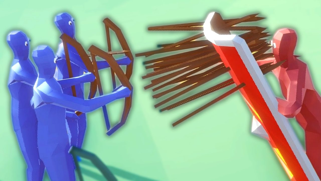 DES COMBATS HILARANT | Totally Accurate Battle Simulator #1 (Pré-Alpha)