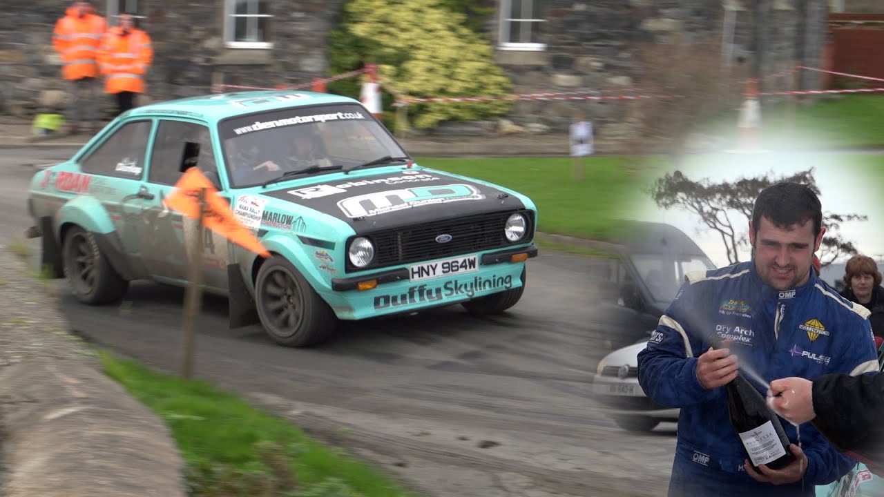 Michael Dunlop MBE Rallying a MK2 Escort