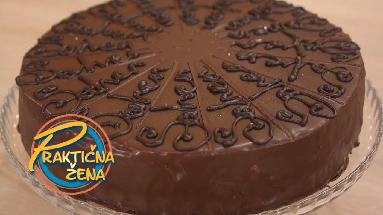 Praktična žena - Saher torta