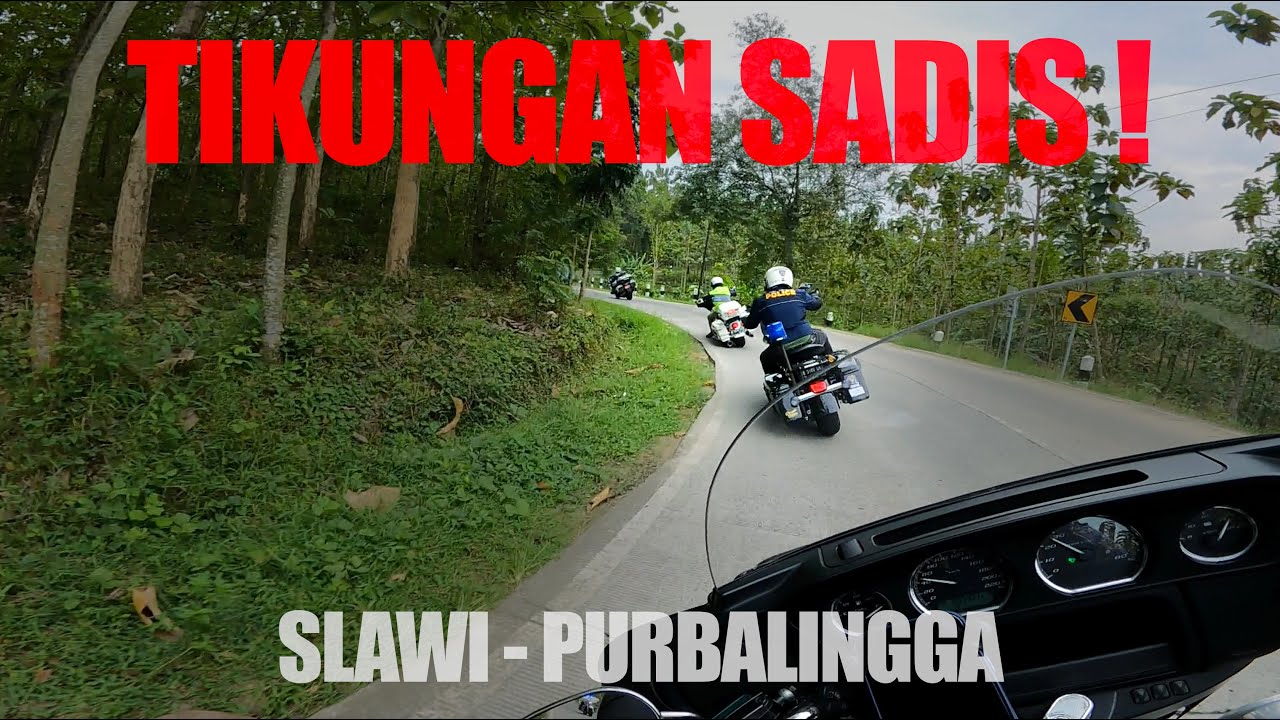 TOURING HARLEY POLICE - SLAWI PURBALINGGA ( TIKUNGANNYA SADIS !!!)