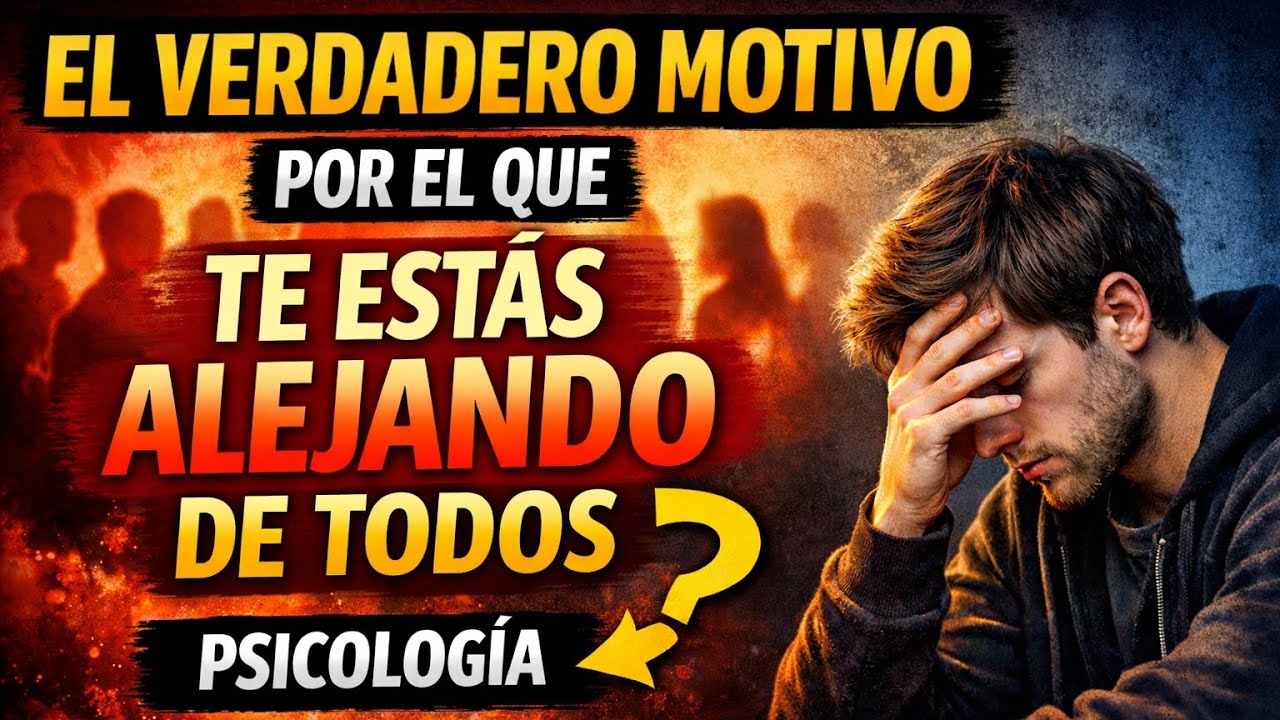 EL VERDADERO MOTIVO POR EL QUE TE ESTÁS ALEJANDO DE TODOS | Psicología