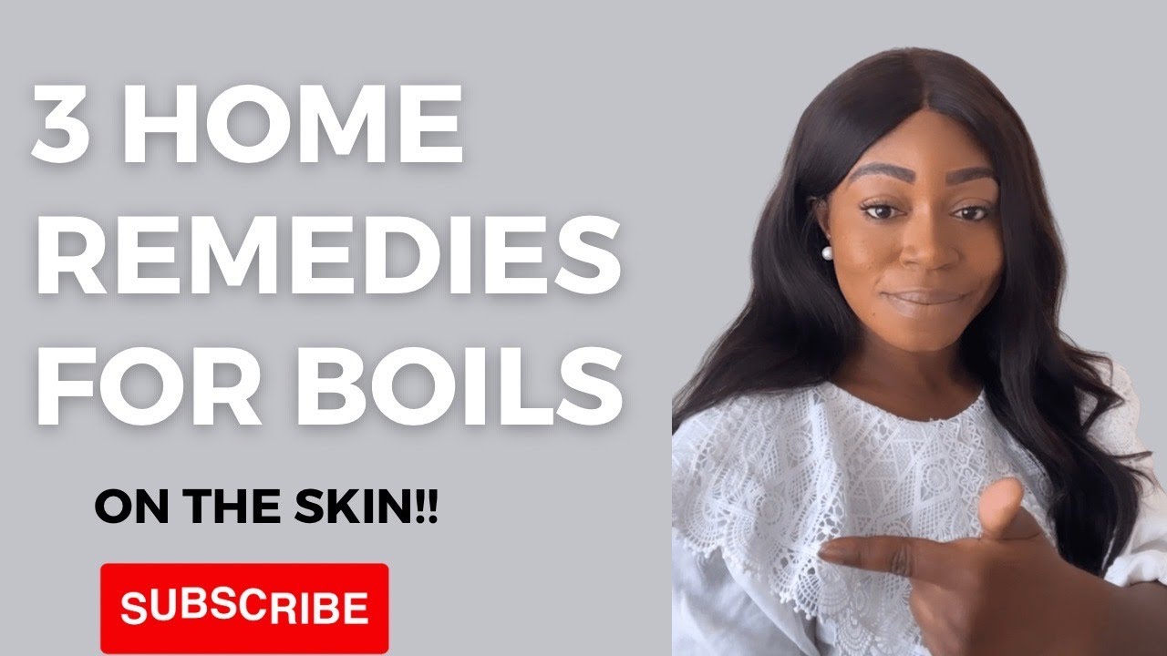 GET RID OF A BOIL ON THE SKIN | 3 HOME TREATMENTS | PHARMACY PRODUCTS