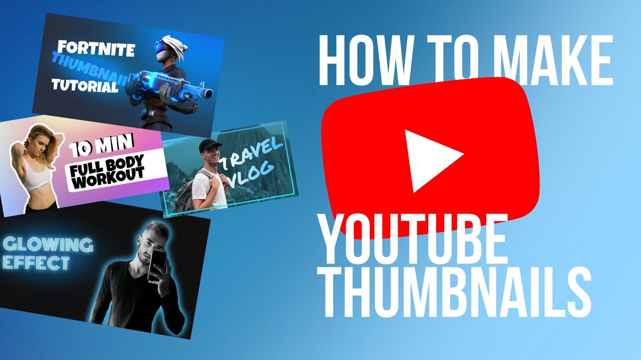 How to Make YouTube Thumbnails with PICSART