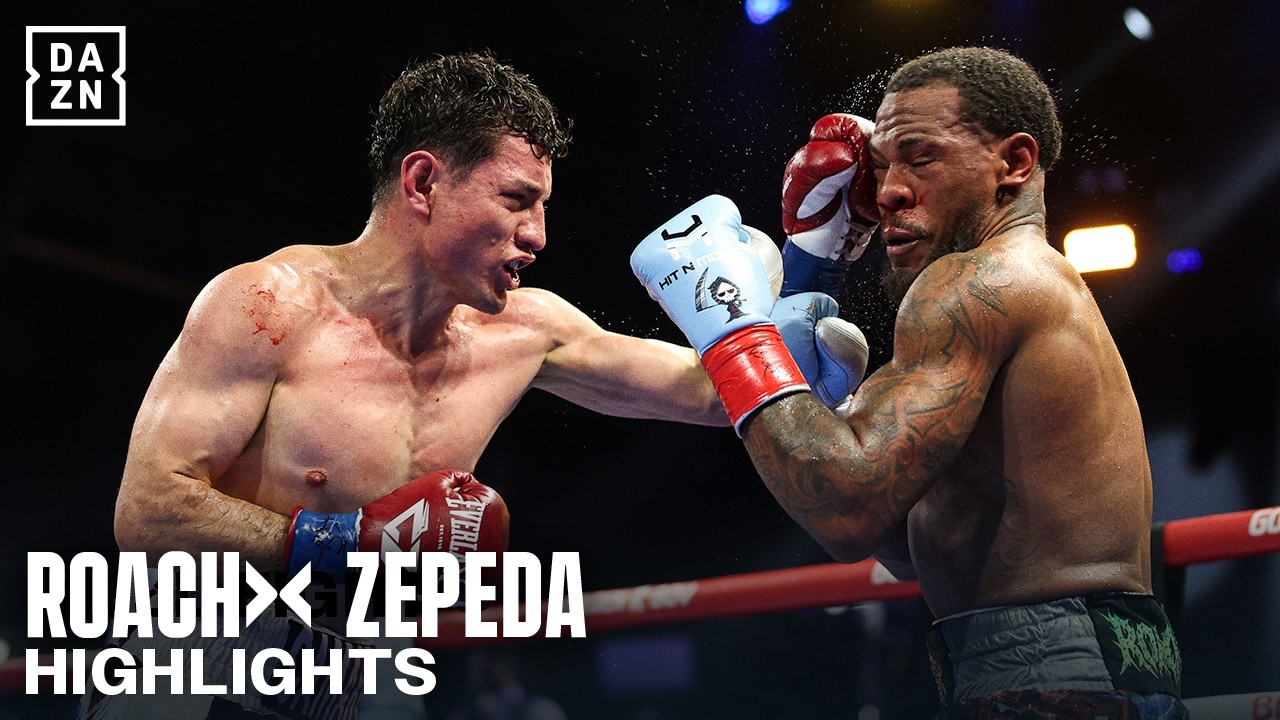 LAMONT ROACH VS WILLIAM ZEPEDA FIGHT HIGHLIGHTS