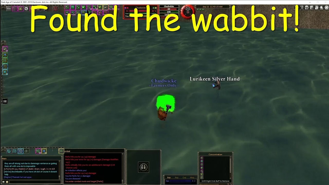 Perfo vs Chudwicke - DAOC Phoenix Classic Server
