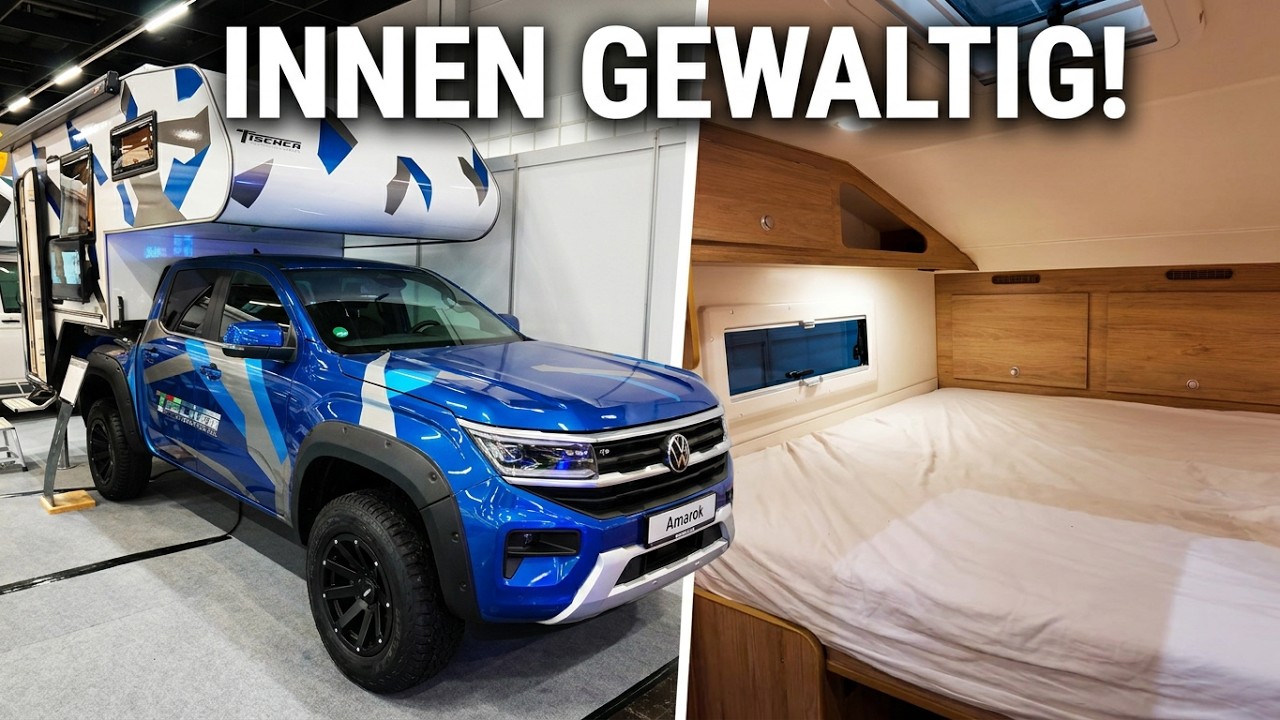 Die perfekte Kombi? VW Amarok V6 mit Tischer Absetzkabine Trail/Box 230