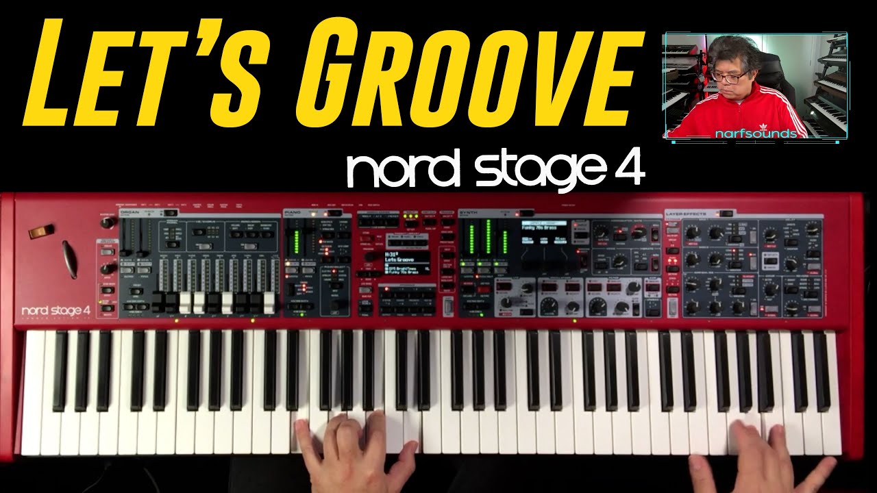 Let's Groove Earth Wind and Fire 70s & 80s Disco/Funk, Nord Stage 4  Cover Sound Pack