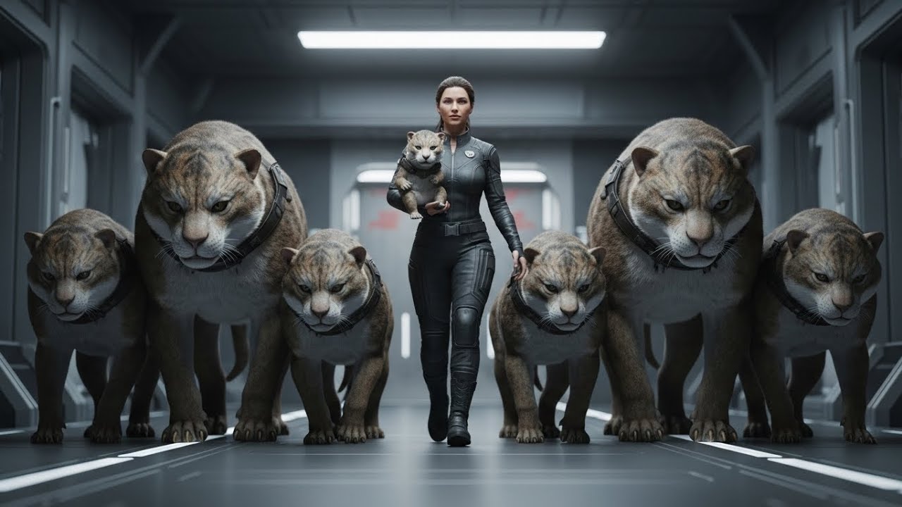She Guarded One Cub—The Entire Pack Started Escorting Her Everywhere