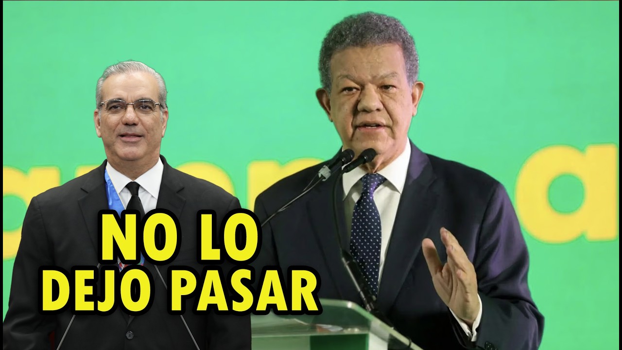 Esto fue lo que Leonel no dejó pasar tras el discurso de Abinader!