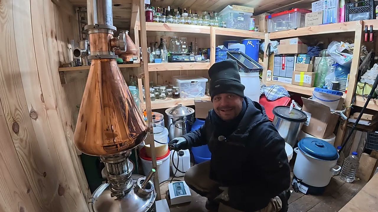 Apfelbrand Spezial - Brennen mit einem Mehrrohrfilter