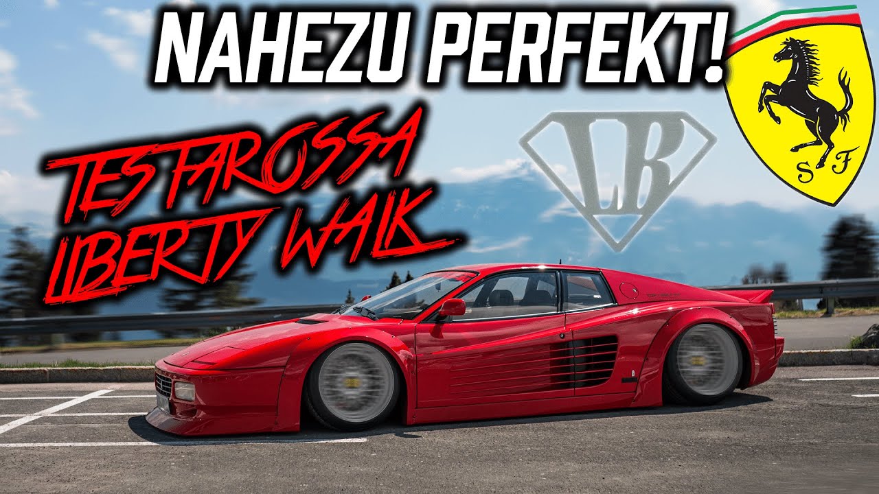 Nahezu perfekt! Ferrari Testarossa Liberty Walk @Wörthersee  ✖ Top Secret Tuning