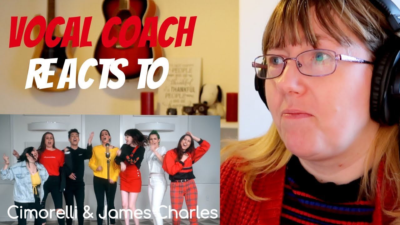 Vocal Coach Reacts to James Charles & Cimorelli ‘Demi Lovato Medley'