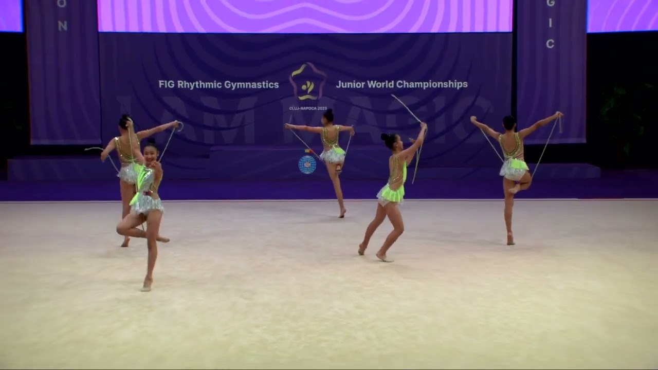 Mongolia (MGL) - 2023 Rhythmic Junior Worlds Qualifications 5RO Group