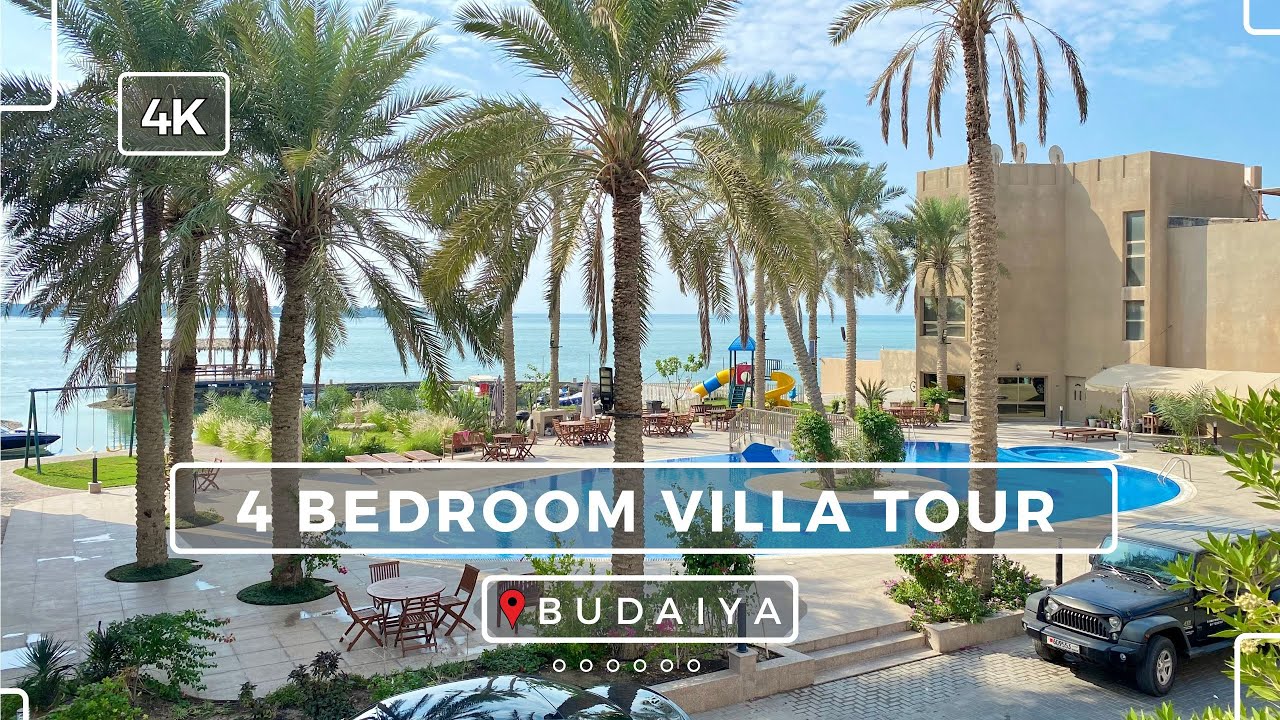 Relax in Luxury by the Beach: 4-bedroom Villa with Private Pool - #Budaiya #Bahrain
