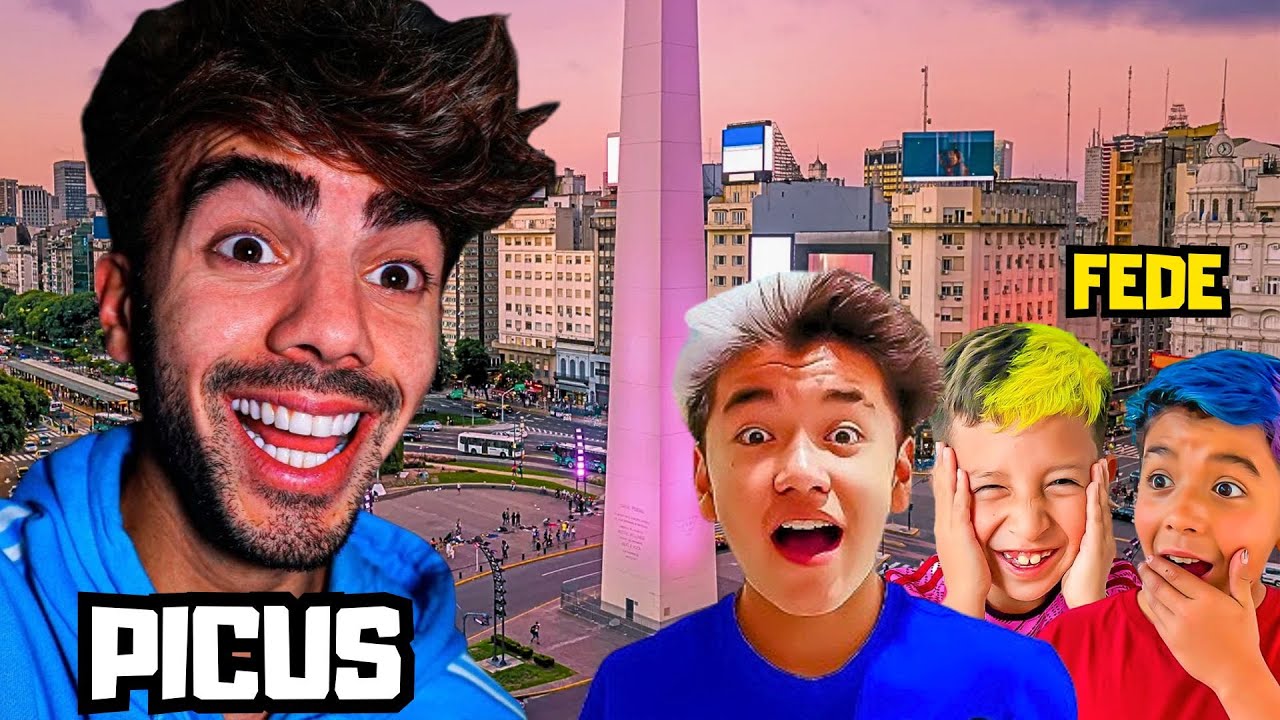 😱  REENCUENTRO FEDE VIGEVANI y PICUS en ARGENTINA 🇦🇷