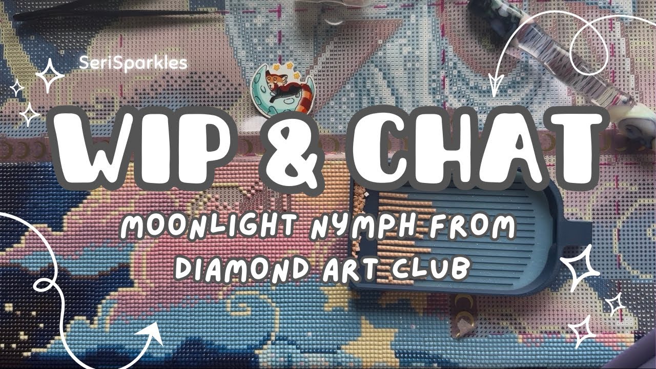 WIP & Chat || Showing off completed mini dazzles & chatting about the Olympics! 