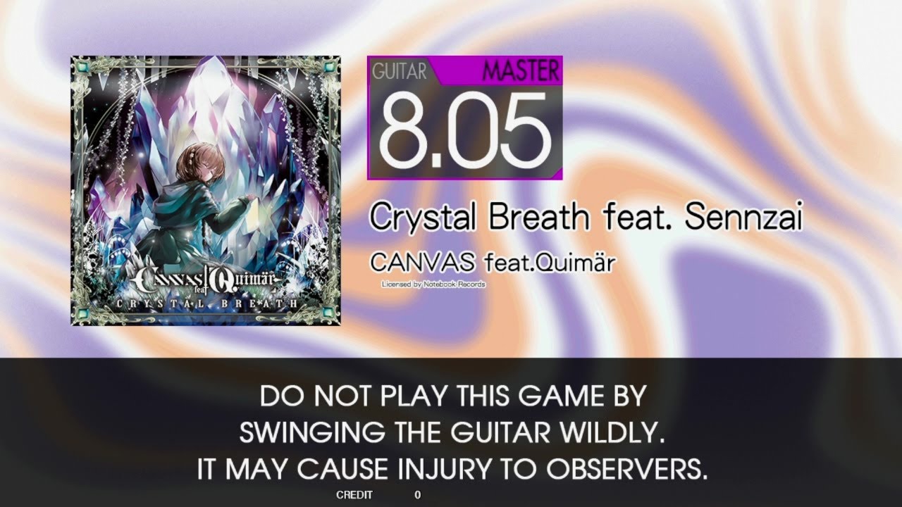 GITADORA - Crystal Breath feat. Sennzai (GUITAR- MASTER)