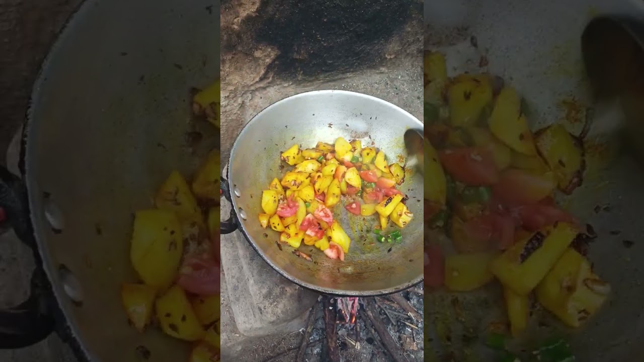 आलू की सब्जी बिल्कुल देसी तरीके से जैसे दादी नानी और सासू मां बनती है बिल्कुल उसी तरीके से 👌👌👌👌👌👌👌👌👌