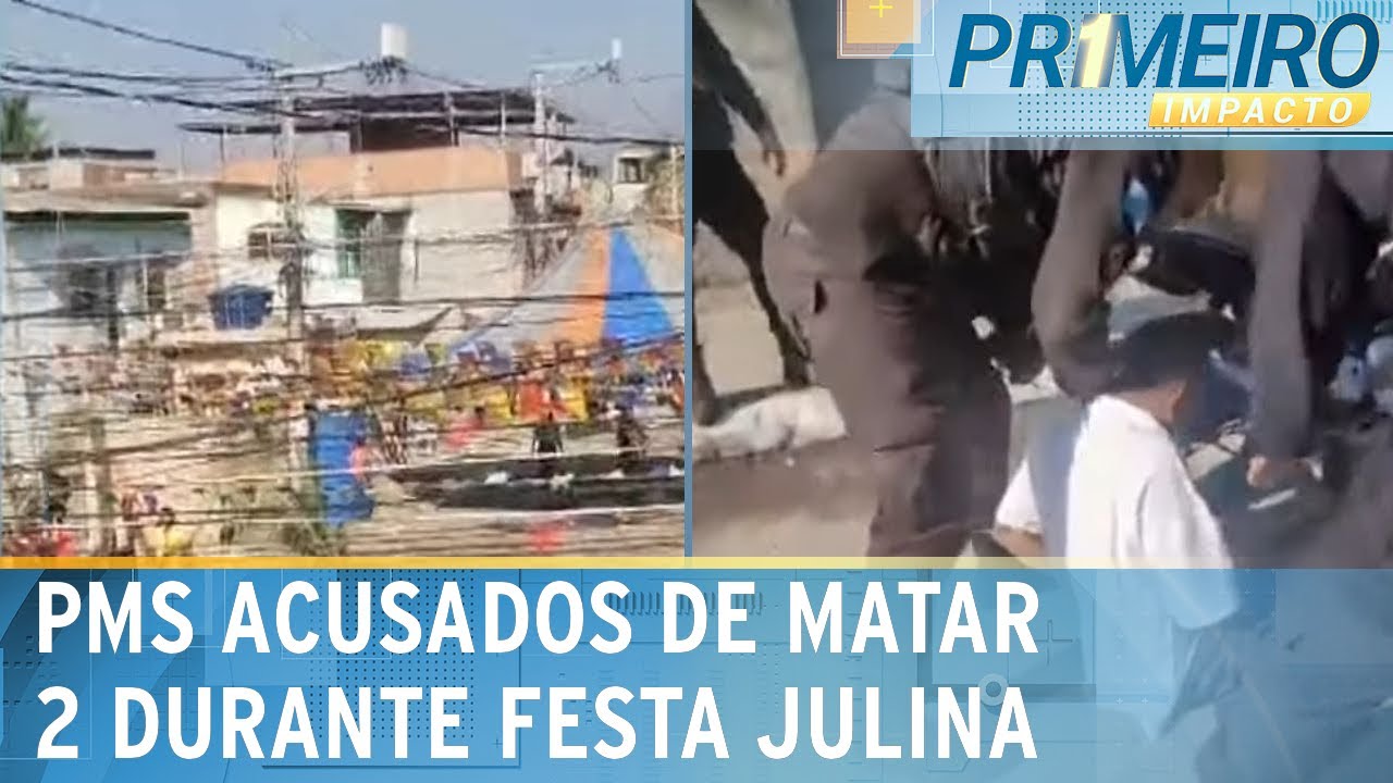 PMs são acusados de atirar e matar dois durante festa julina | Primeiro Impacto (29/07/24)