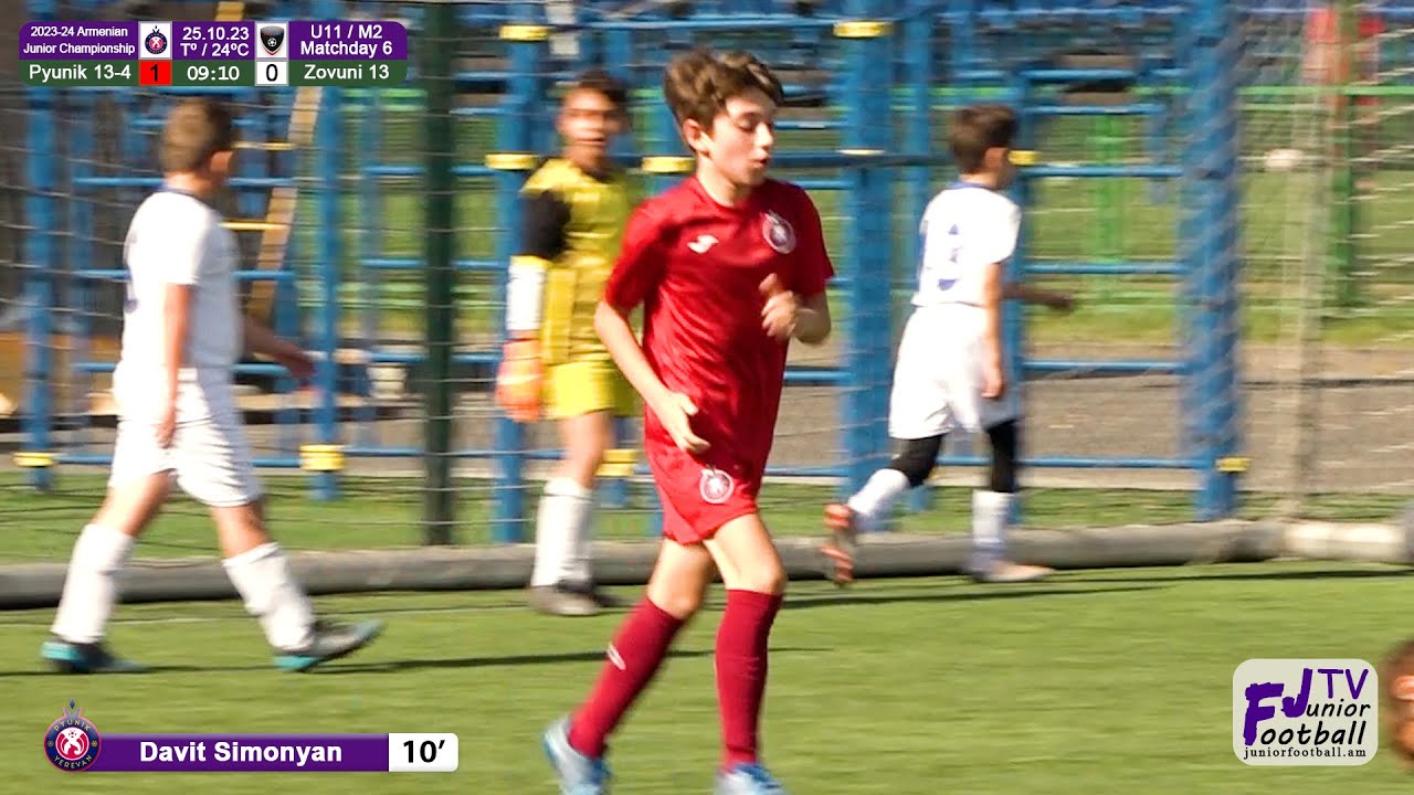 Pyunik 13-4 (1-1) Zovuni 13 (25.10.23) 2023-24 AJC U11/M2, Matchday 6