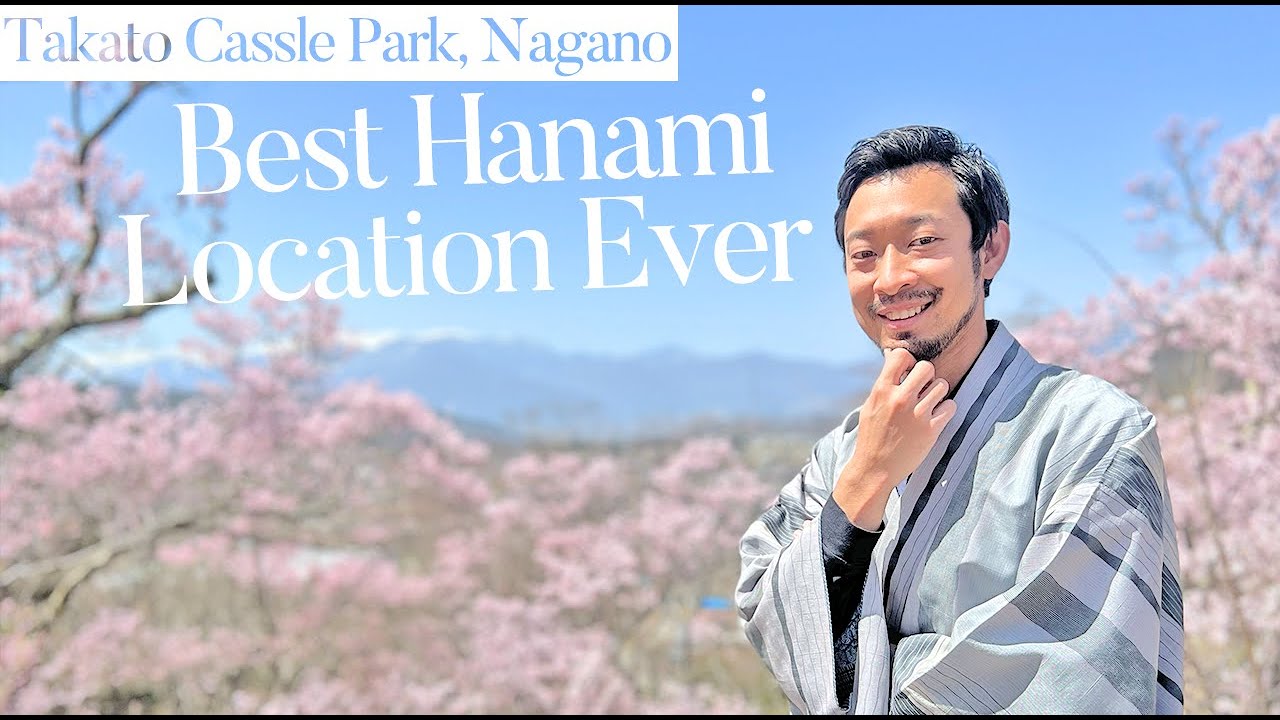 Japanese Minimalist🇯🇵: Hanami Weekend Vlog | Takato Castle Park, Nagano Japan