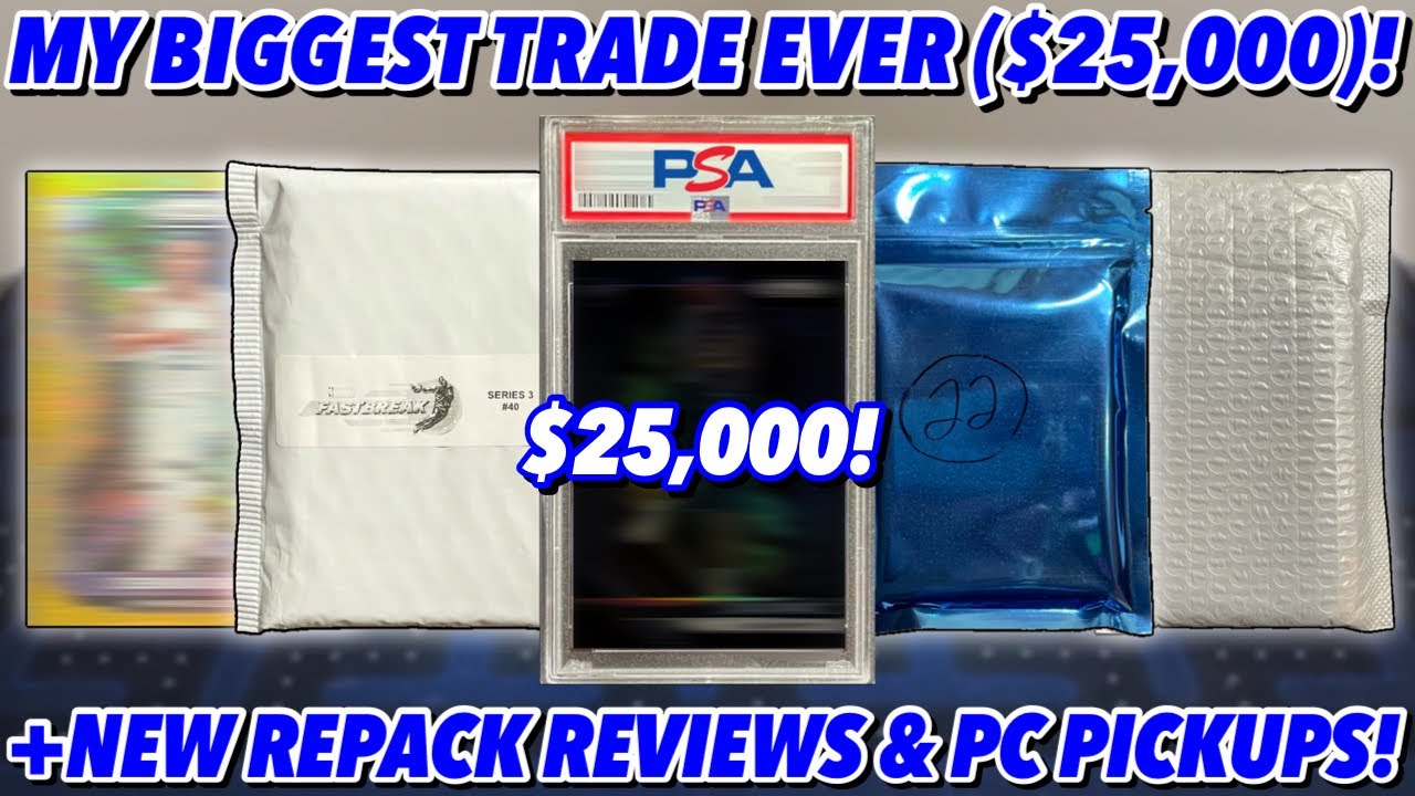 MY BIGGEST TRADE EVER ($25,000)!🔥 +NEW REPACK REVIEWS & PC PICKUPS!