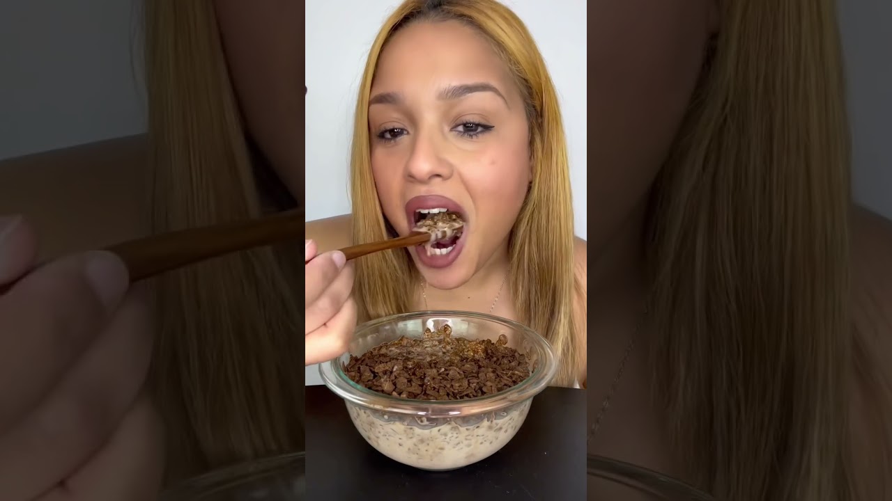 ASMR eating cereal