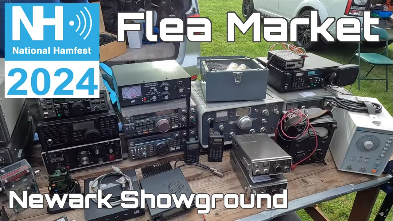 National Hamfest 2024 Newark Showground Part 1(Flea market)