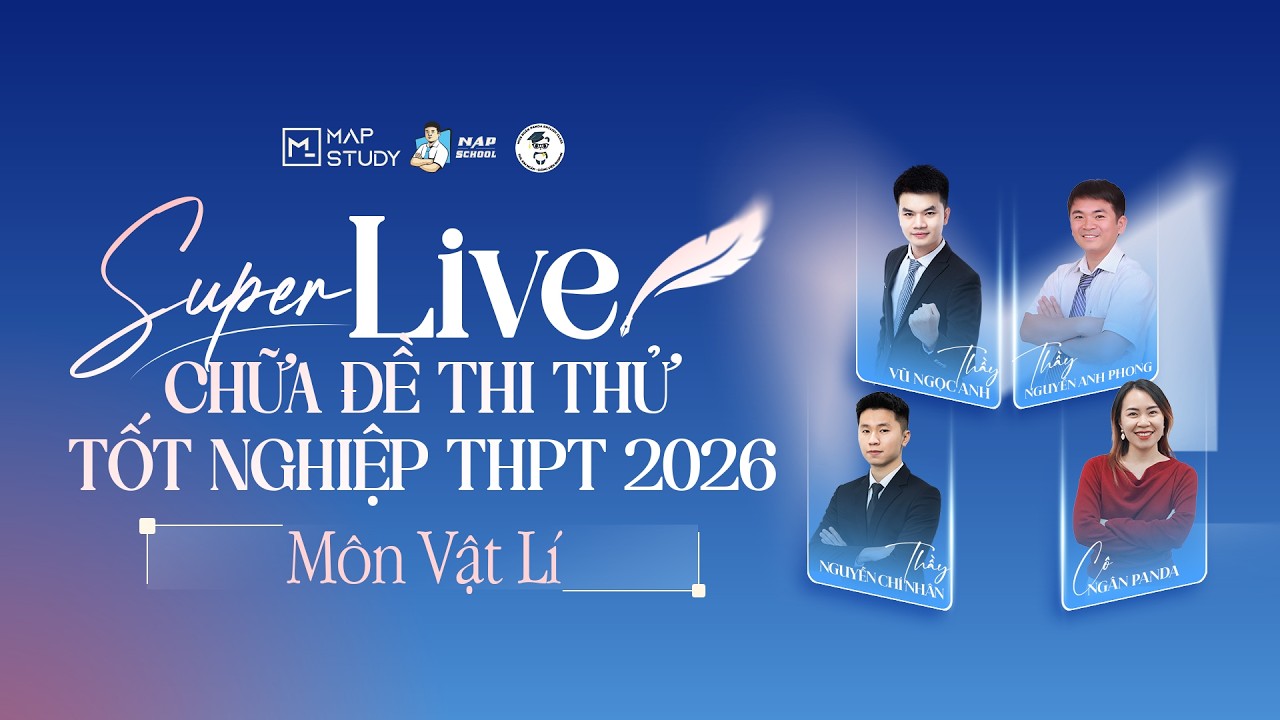 [Vật Lí 12] Chữa Đề Thi Thử Tốt Nghiệp THPT 2026 - Đề Số 1 | Thầy VNA