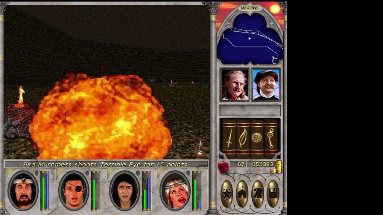 Might and Magic 6: The Mandate of Heaven. Часть 36. Замок Даркмор, продолжение.
