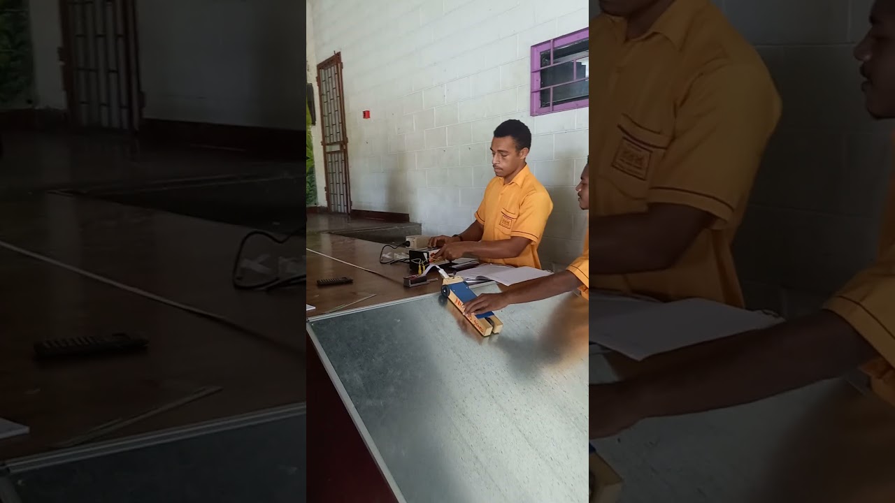 My students are doing an experiment to calculate speed and acceleration using Ticker Timer.