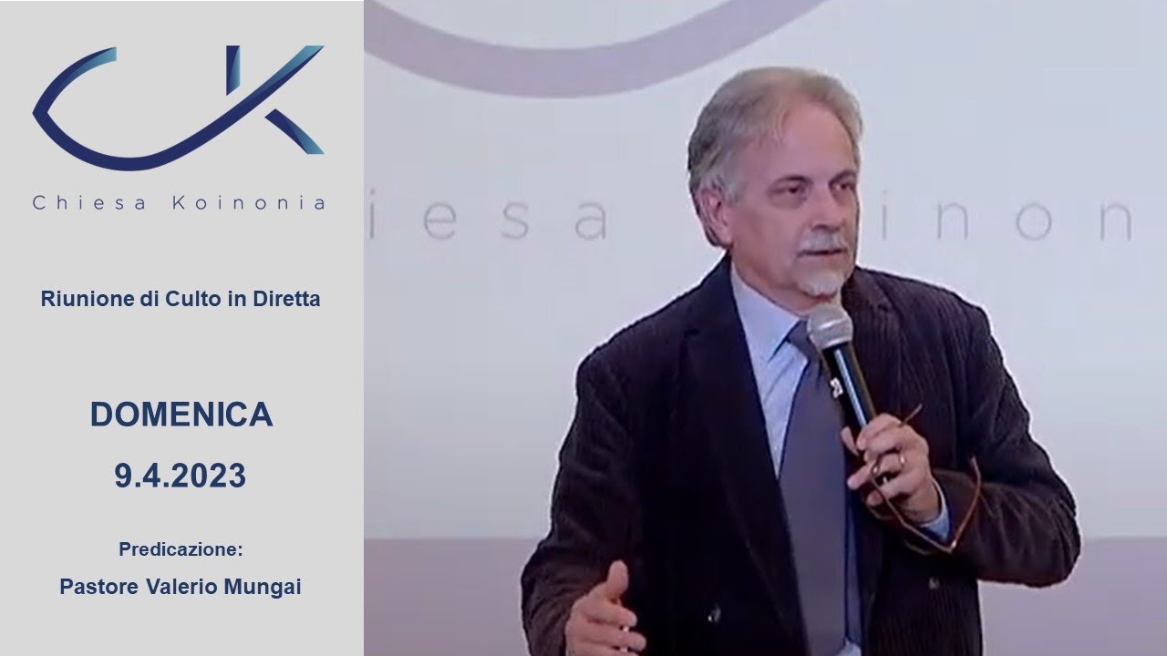 'CHIEDERE LO SPIRITO SANTO'  Diretta streaming - Culto Domenicale del 09/04/2023