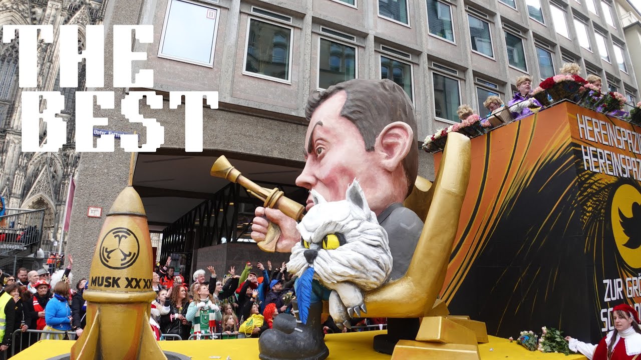 The Best Moments of Cologne Carnival Main Parade in 2023