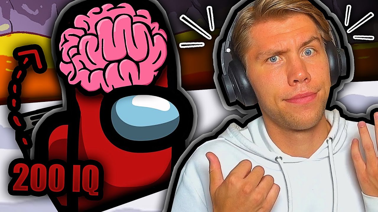 AMONG US, men jeg gjør mitt beste 200 IQ play noensinne... 🧠