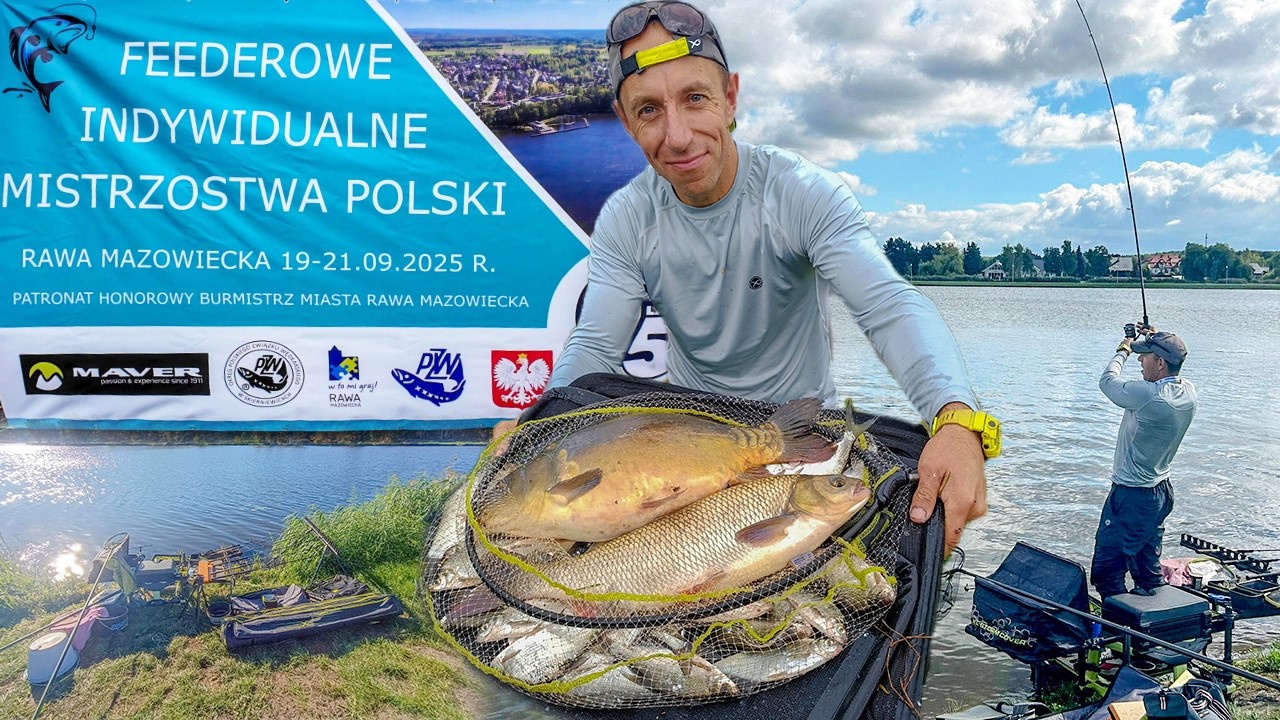 FEEDEROWE MISTRZOSTWA POLSKI 2025r - Rawa Mazowiecka
