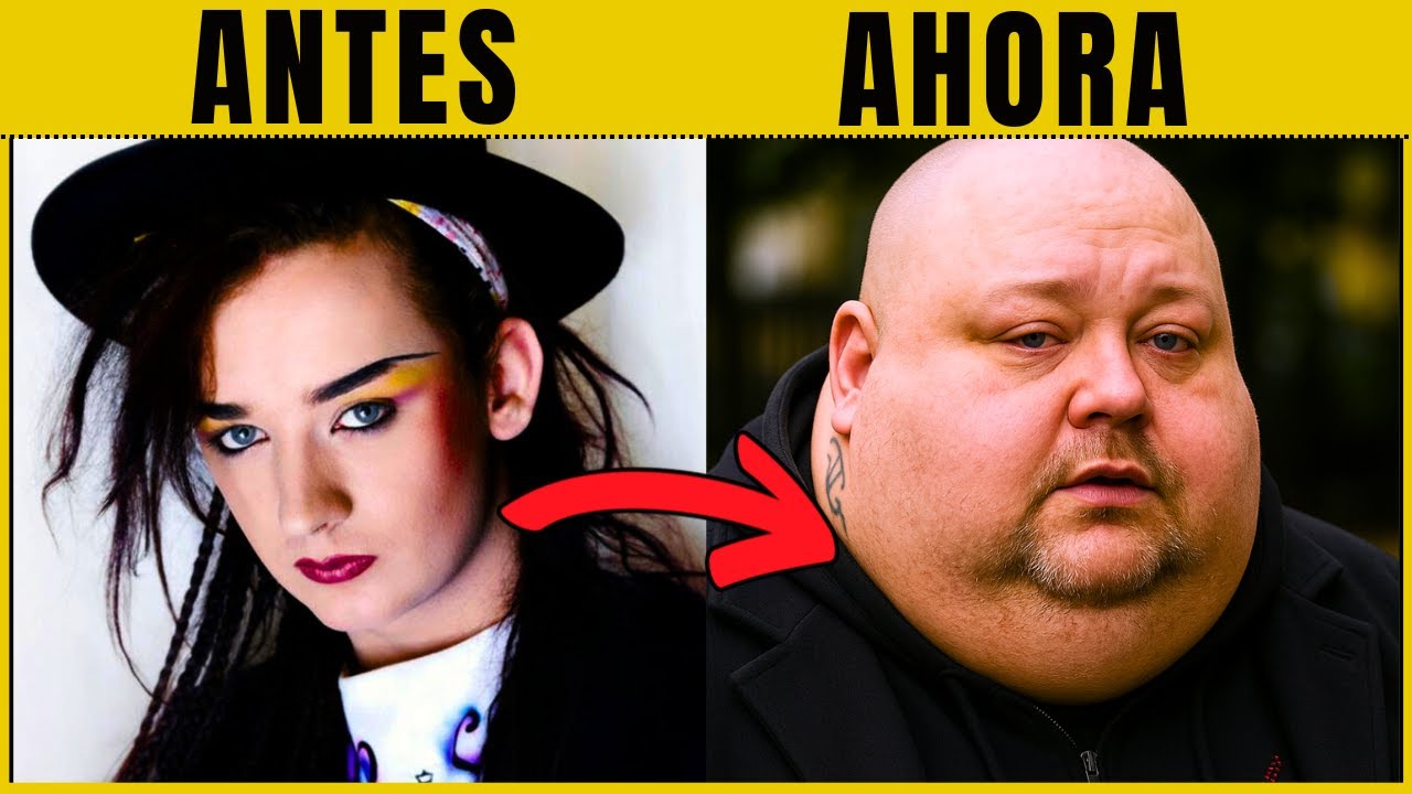 50 LEYENDAS DEL POP de los 70s y 80s: ANTES y AHORA