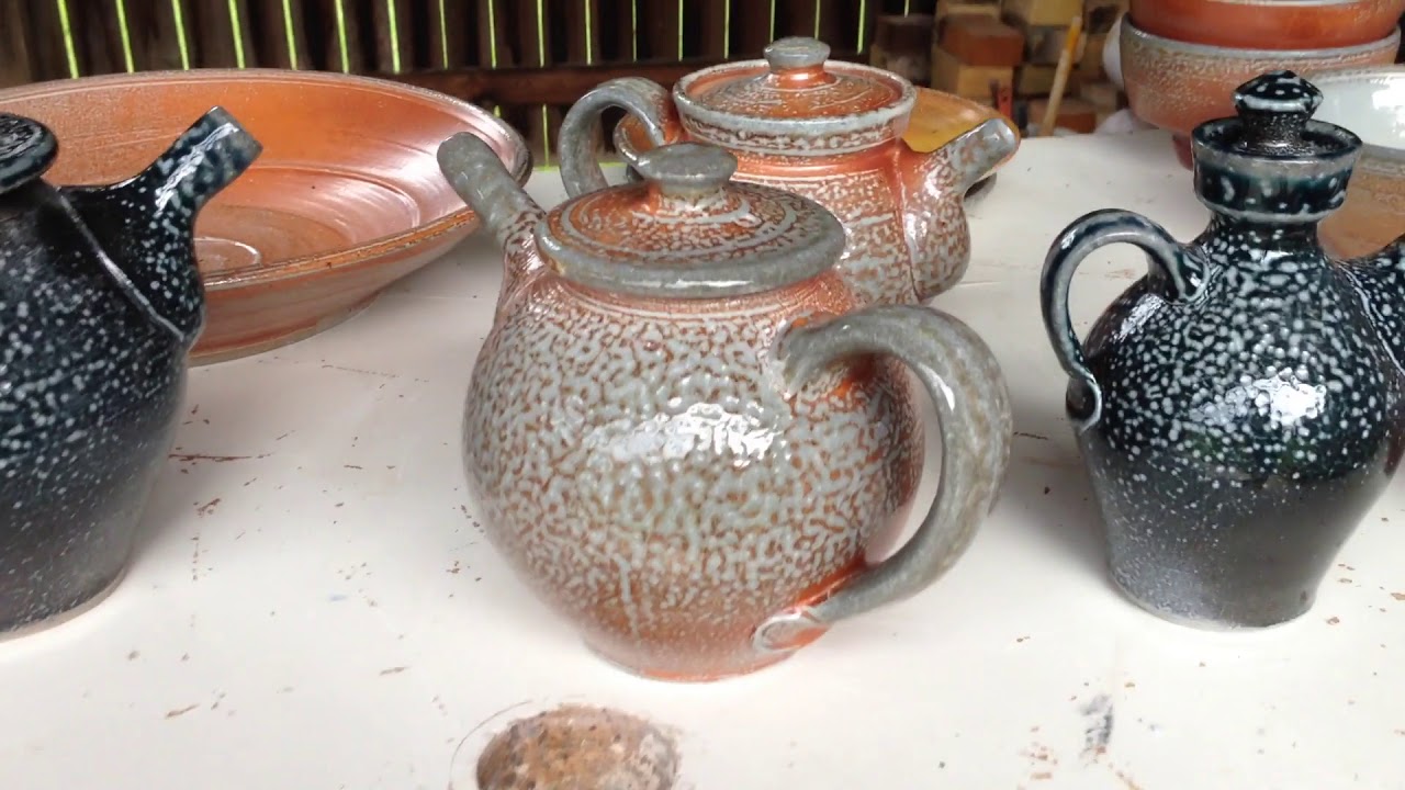 Soda Glazed Pottery - Kiln Unloaded - Ron Philbeck Pottery