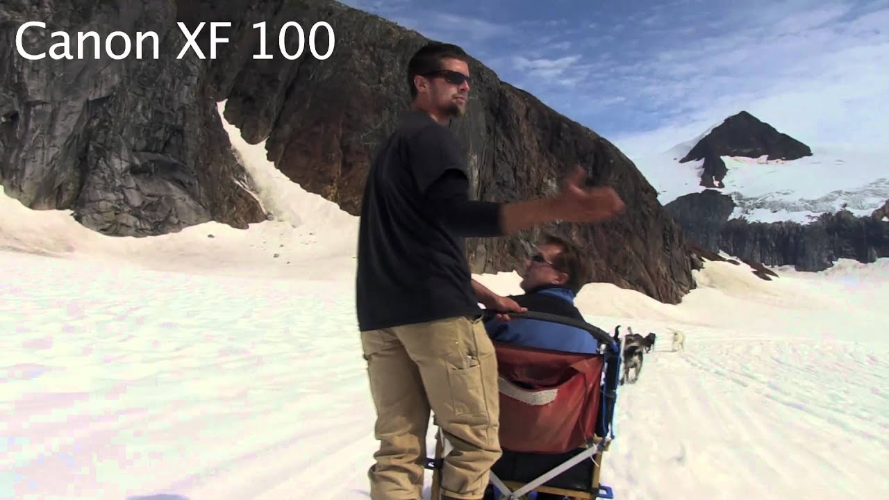 Canon 5D vs Canon XF100 Full Testing in Snow (Color, DOF, Gamma, 4:2:0 vs 4:2:2)