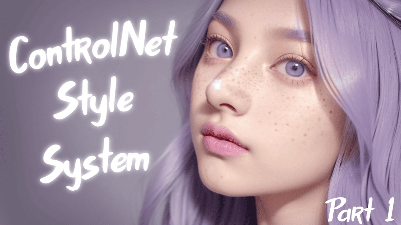 【My process】Building in ComfyUI: ControlNet Style System [Depth]