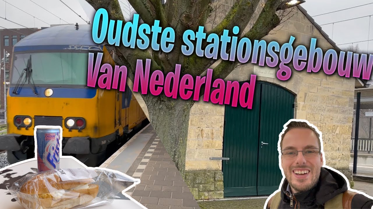 Naar het OUDSTE stationsgebouw in Nederland.... Tijdens CARNAVAL weekend!!! || #BliviusVlog
