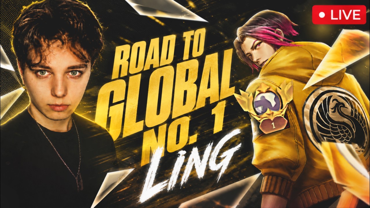 🔴Top 1 Ling Ukraine | Live Mobile Legends !info #mlbb #mobilelegendsbangbang
