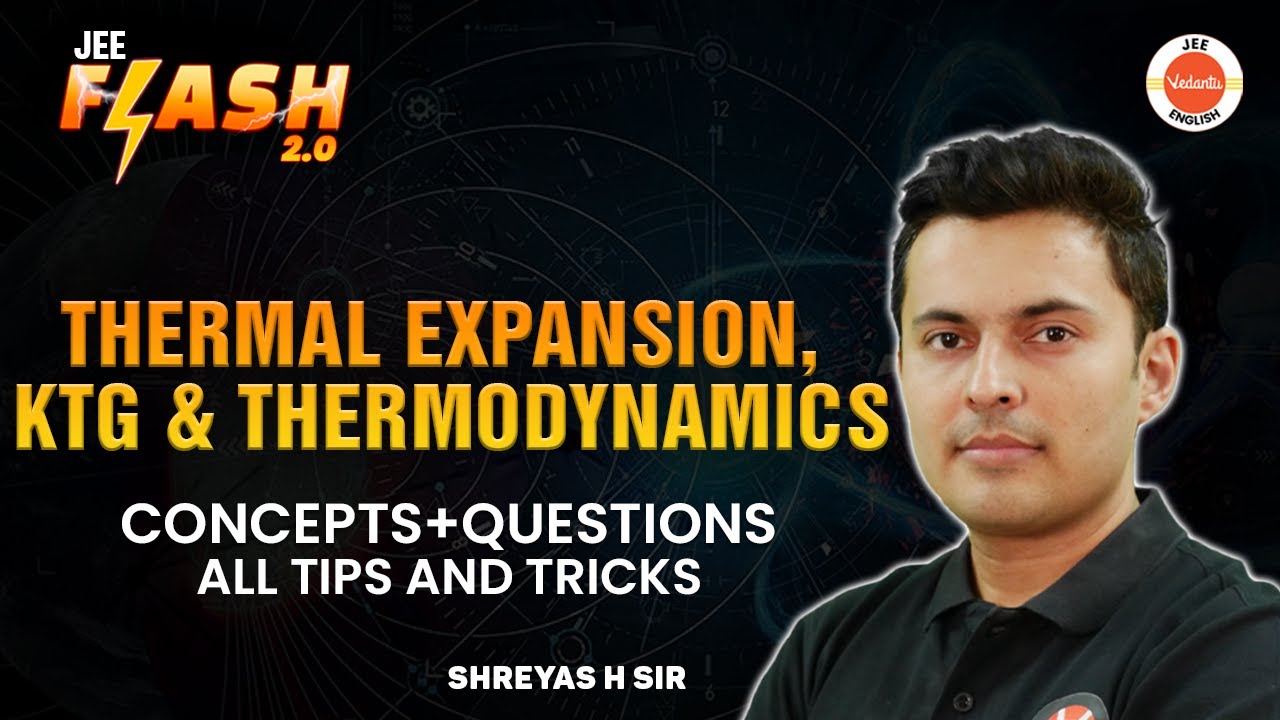 Thermal Expansion KTG & Thermodynamics | JEE 2024/25 | PYQs | Shreyas Sir