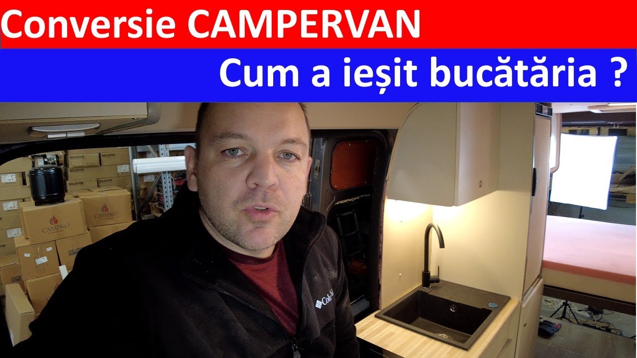 Cum a iesit bucătăria? Conversie Campervan I Fiat Ducato