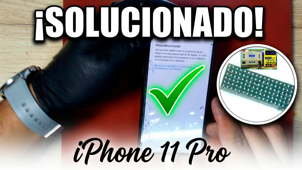 👉 “Si tu iPhone 11 dice pieza desconocida después del cambio de pantalla… quédate esto lo soluciona”