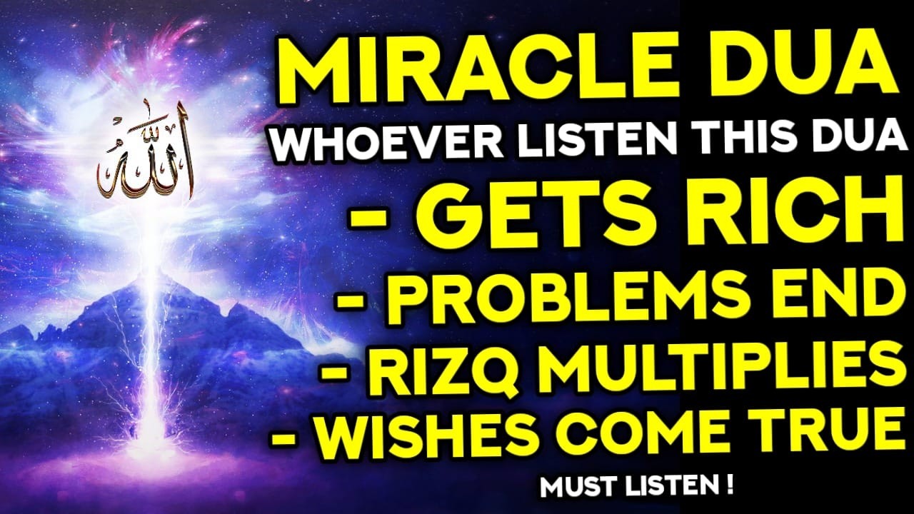 Dua For Friday Must Listen! - Whoever Listens To This Dua All Wishes Come True! - Jummah Mubarak